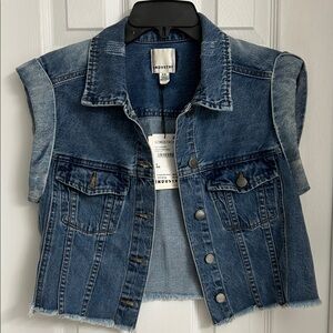 Denim vest